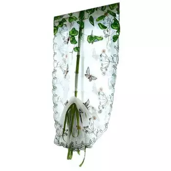 Занавеска на дверную ленту, бахрома с плоской нитью, оконная панель, перегородка, кисточки, декор, белый Размеры: 100 см x 200 см (на стержне) Stuttg