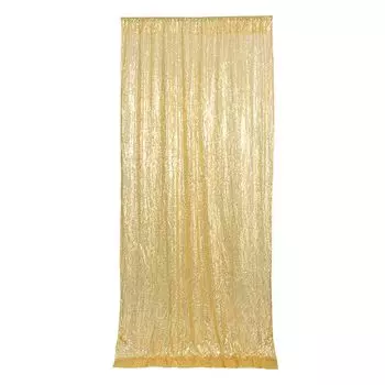 Занавеска с блестками, сплошной цвет, блестящие длинные блестящие складные украшения для вечеринки, простая установка, панель для свадебной вечеринки, сувениры для вечеринки-королевский синий Stuttg, золото