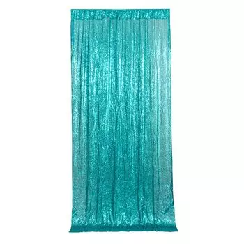 Занавеска с блестками, сплошной цвет, блестящие длинные блестящие складные украшения для вечеринки, простая установка, панель для свадебной вечеринки, сувениры для вечеринки-темно-синий Stuttg, мультиколор
