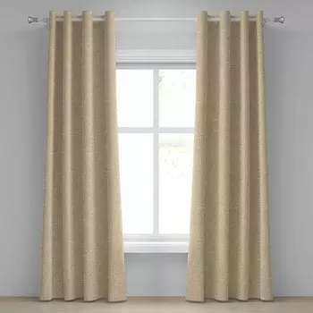 Занавеска с люверсами Abakuhaus Boho 2 шт, 280x225x0,5 см, бежевый