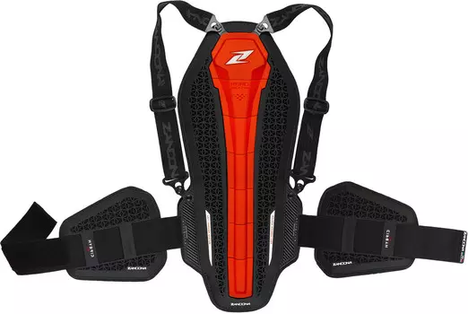 Защита Zandona Hybrid Back Pro RS X7 спины, черно-красная