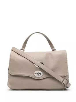 Zanellato маленькая сумка-тоут Postina, нейтральный цвет