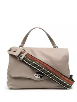 Zanellato сумка-тоут из зернистой кожи, нейтральный цвет