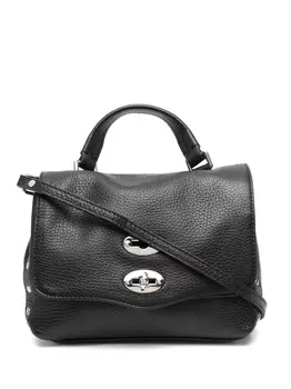 Zanellato сумка-тоут с заклепками, черный