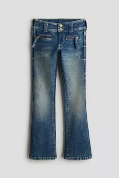 Заниженные джинсы Bootcut H&M, синий