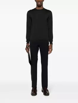 Zanone джемпер тонкой вязки, серый