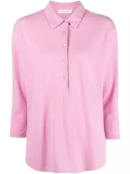 Zanone рубашка на пуговицах, розовый