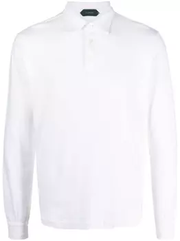 Zanone рубашка поло, белый
