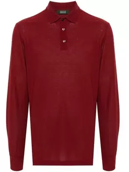 Zanone рубашка поло, красный