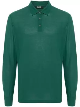 Zanone рубашка поло, зеленый