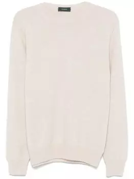 Zanone свитер из вирджинской шерсти, серый