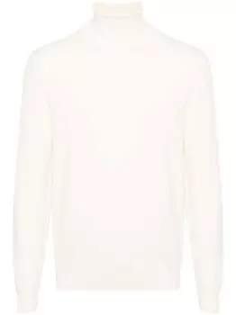 Zanone свитер тонкой вязки, нейтральный цвет