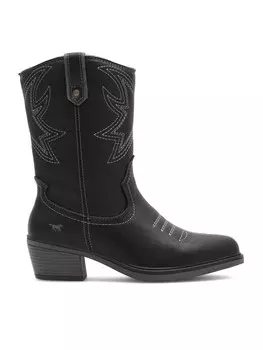 Западные ботинки Mustang, черный