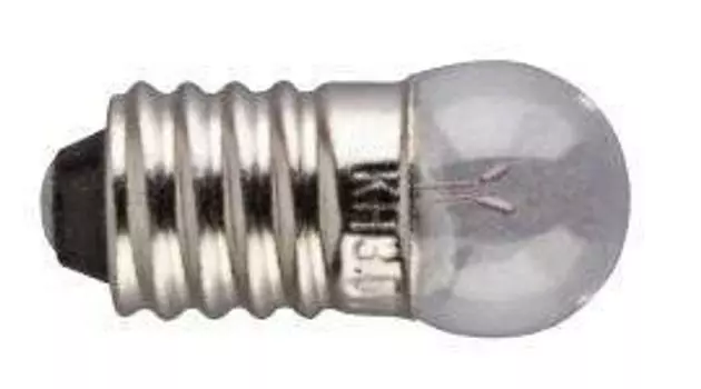 Запасная лампочка, винтовая лампочка E 10 3,5 В, 10 шт. в упаковке Rlke, серебро