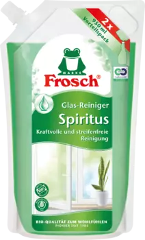 Запасная упаковка спирта для чистки стекол 950 мл Frosch