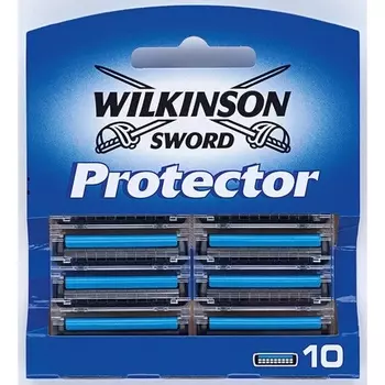 Запасные картриджи для бритвенных лезвий Protector 133 — упаковка из 10 шт., Wilkinson Sword