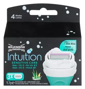 Запасные лезвия Wilkinson Sword Intuition Sensitive Care