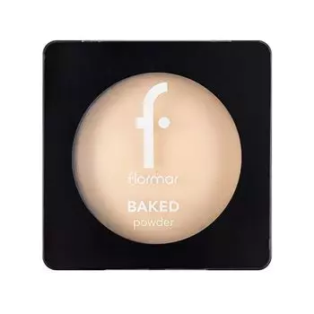 Запеченная компактная пудра Flormar, цвет 030 mat beige, 9 гр