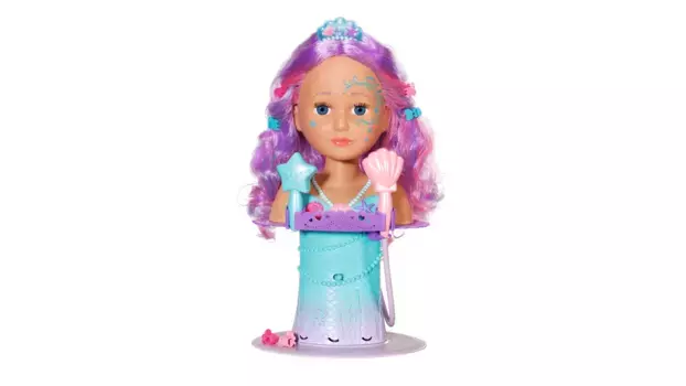 Zapf Creation Baby Born Сестра укладывает голову русалкой