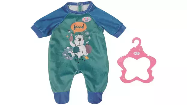 Zapf Creation Комбинезон Baby Born синий, 43см 833629