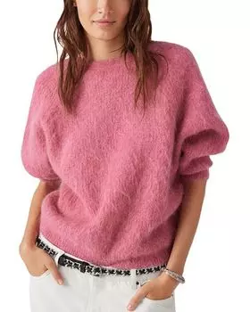 Заполненный вязаный свитер ba&sh, цвет Pink