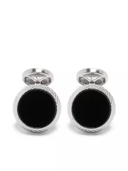 Запонки Football Tateossian, черный