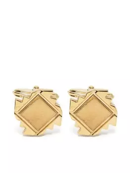 Запонки геометричной формы Lanvin, золотой