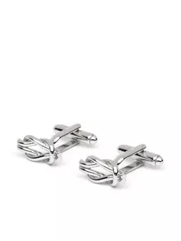 Запонки «Матросский узел» FURSAC, серебряный