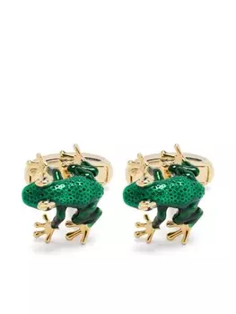 Запонки Paul Smith Frog, зеленый