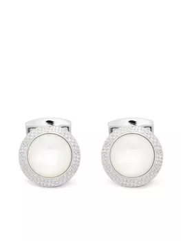 Запонки с гравировкой Tateossian, серебряный