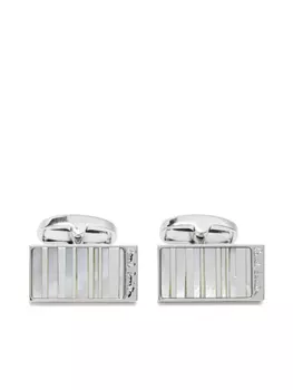 Запонки с перламутровыми деталями Paul Smith, серебряный