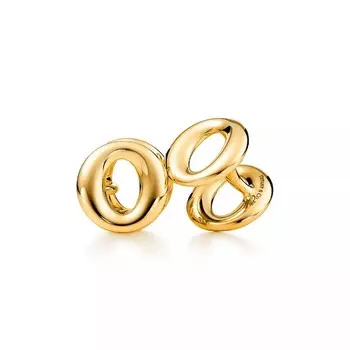 Запонки Tiffany & Co. Sevillana, желтое золото