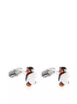Запонки в виде пингвина Paul Smith, серебяный