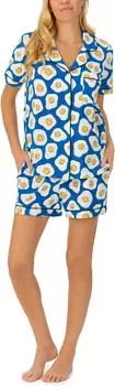 Zappos Print Lab: комплект шорт с короткими рукавами Sunny Side Up Bedhead PJs, цвет Sunny Side Up