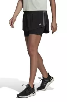 Запуск 3-полосных значков при работающем Skort adidas, черный