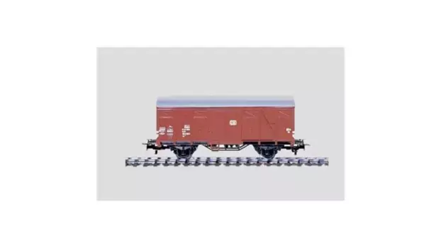 Запуск крытый грузовой вагон gs 210 db Mrklin