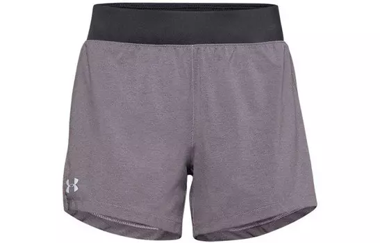 Запуск повседневных шорт женские сиреневые Under Armour