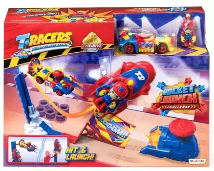 Запуск ракеты T-Racers