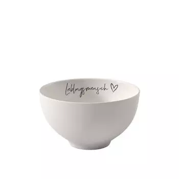 Заявление Бола о любимом человеке, 14см Villeroy & Boch, белый/черный