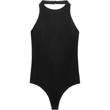 ZARA Боди женские черные
