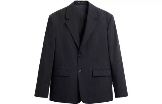 ZARA Деловые костюмы мужские, темно-синие