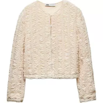 ZARA Джемпер женский белый