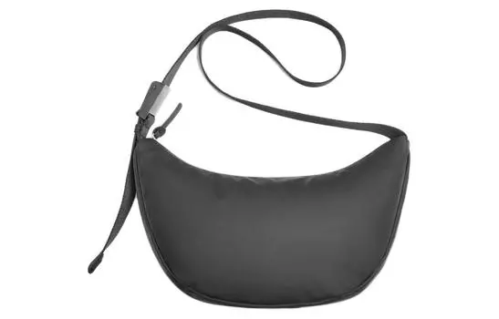 ZARA Мужская сумка через плечо из искусственной кожи, черная