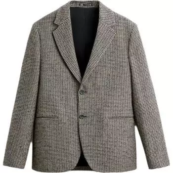 ZARA Мужской деловой костюм песочно-черного цвета