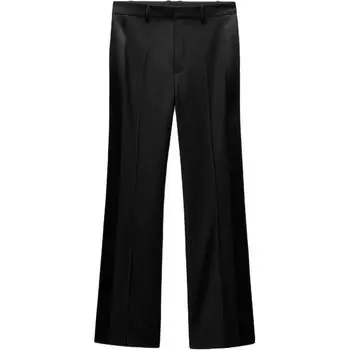 ZARA Повседневные брюки серии ZW женские, черные