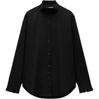 ZARA Рубашка серии ZW женская черная