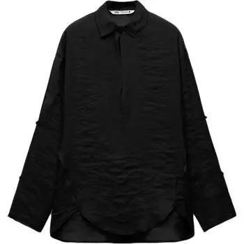 ZARA Рубашка женская черные