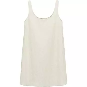 ZARA Женская майка серии ZW, матово-белая