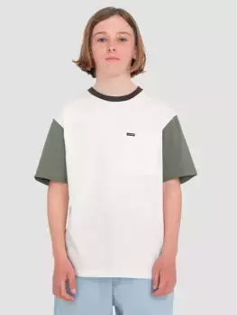 Заросшая футболка Volcom, зеленый