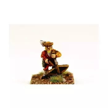 Зарядка арбалета Ландскнехт, Altuos Historical Miniatures - Early 16th Century (15mm)